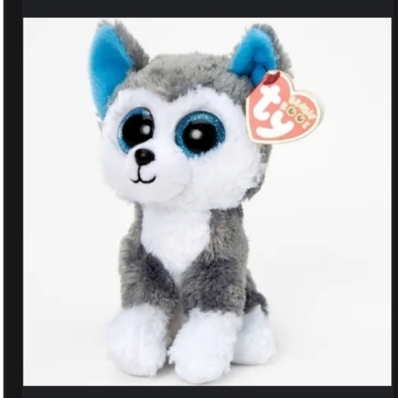 Tay Beanie Boo Slush The Husky! - Picture 1 of 6